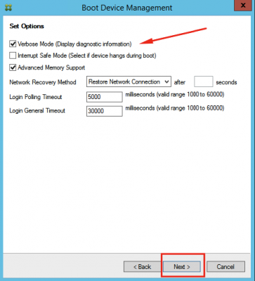 Create Bootable ISO for target devices