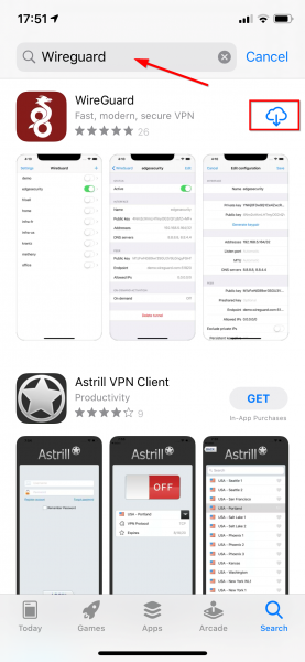 Setup WireGuard client on iPhone - vikash.nl