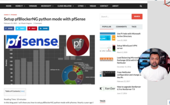 Setup network-wide adblocking and tracking protection using pfSense