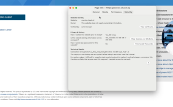 Secure vCenter webinterface with reverse proxy and LetsEncrypt certificate