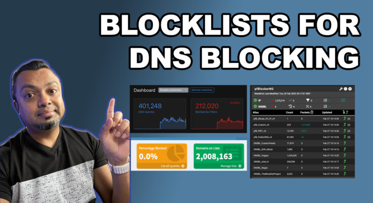 DNS blocklists I use for Pi-hole, AdGuard Home and pfBlocker-NG