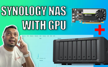 I added a GPU to my Synology NAS