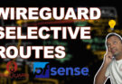 Selective (Policy Based Routing) with WireGuard and pfSense